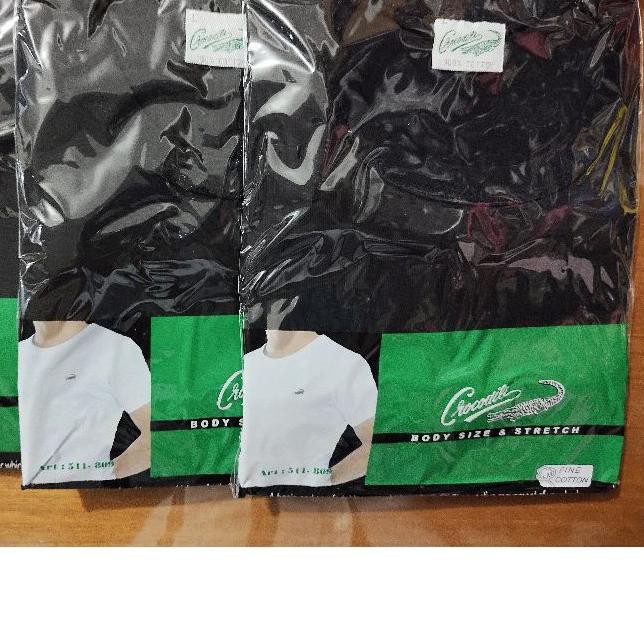 ★ KAOS OBLONG CROILE WARNA / OBLONG PRIA CROCODILE / OBLONG HITAM CROCODILE , ORIGINAL, ASLI, ADEM ❀