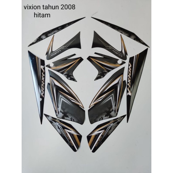 STRIPING VIXION OLD 2008 HITAM