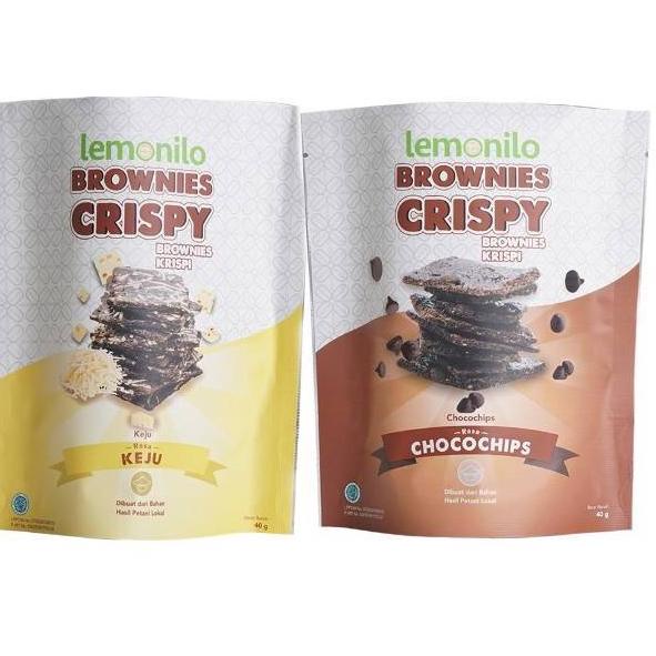 

QPVY LEMONILO BROWNIES CRISPY 40 gr / snack anak Original Product