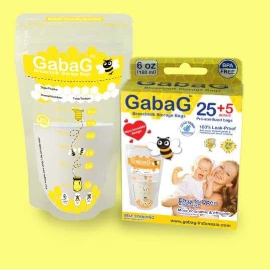 GabaG Breast Milk Storage / Kantong Asi 180ml