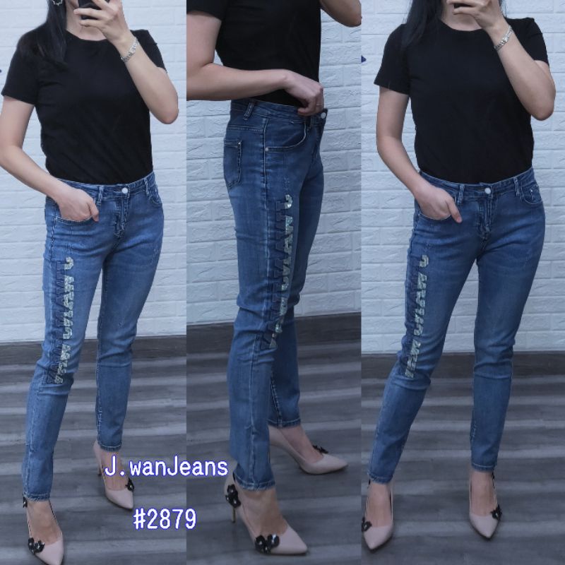 Jwan2879/celana panjang wanita/jeans import/celana stretch