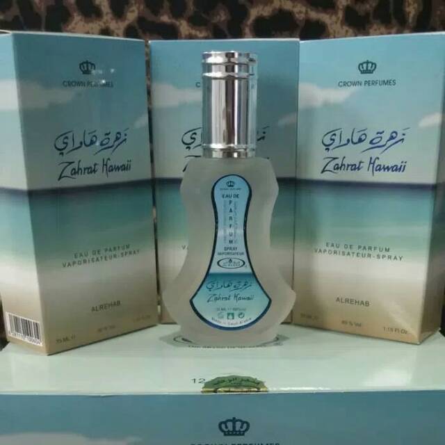 Parfum Al Rehab Zahrat Hawaii Spray 35 ml original