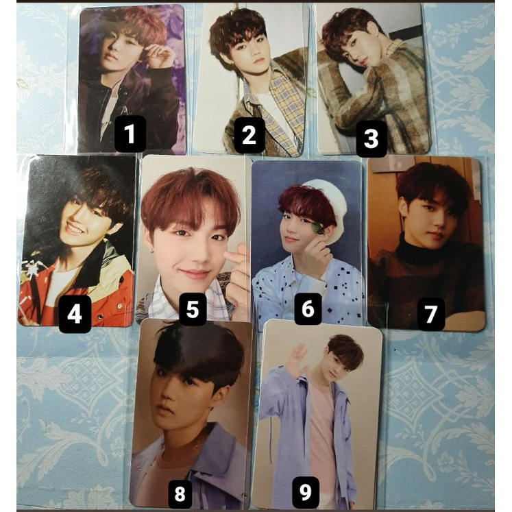 Doyoung photocard Treasure Ch1 ch2 ch3 Full album