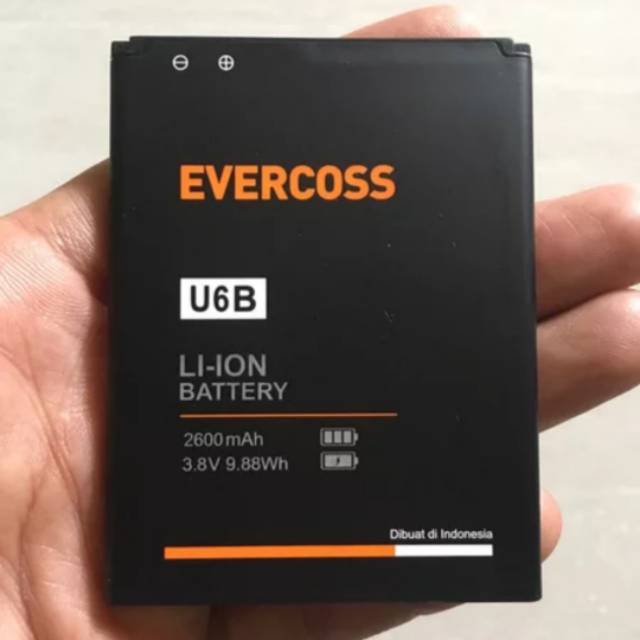 Baterai Battre Evercoss U6B