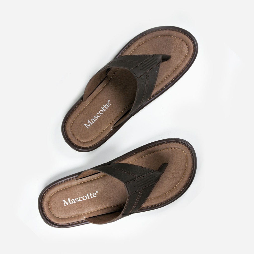 Mascotte LEMINO Sandal Pria 705.003-004 [Coklat dan Tan] / Ramayana Jatinegara