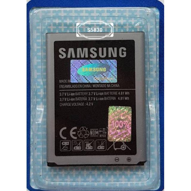 Baterai Battery Batre Original Samsung Galaxy Ace 1 S5830 Ace Plus S7500 S6310 S5660