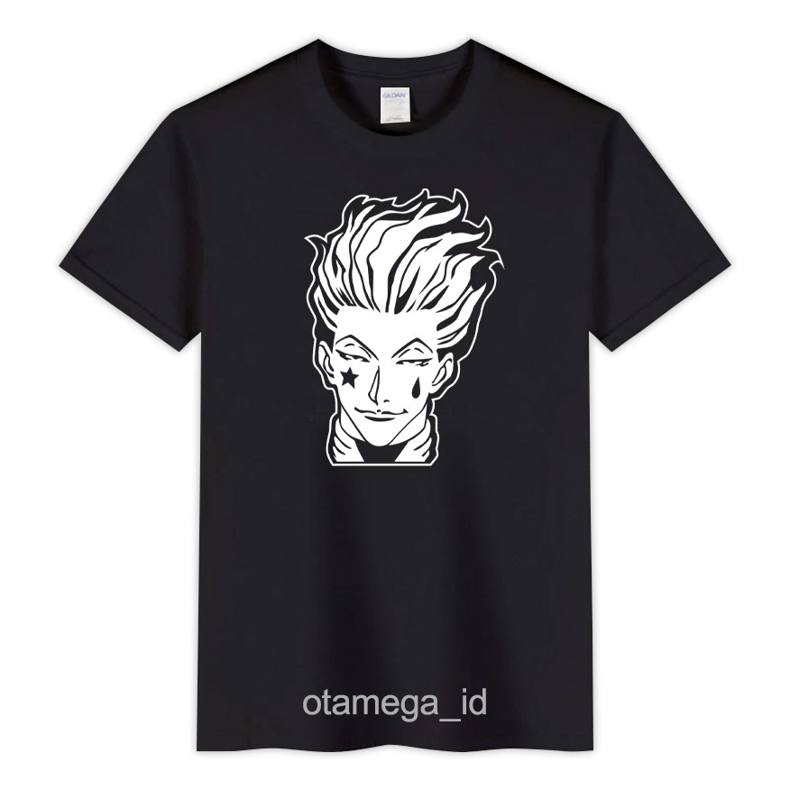 Kaos Anime HISOKA - HUNTER X HUNTER/ Kaos Distro Pria & Wanita/ Kaos Japan Harajuku/ Kaos Cosplay