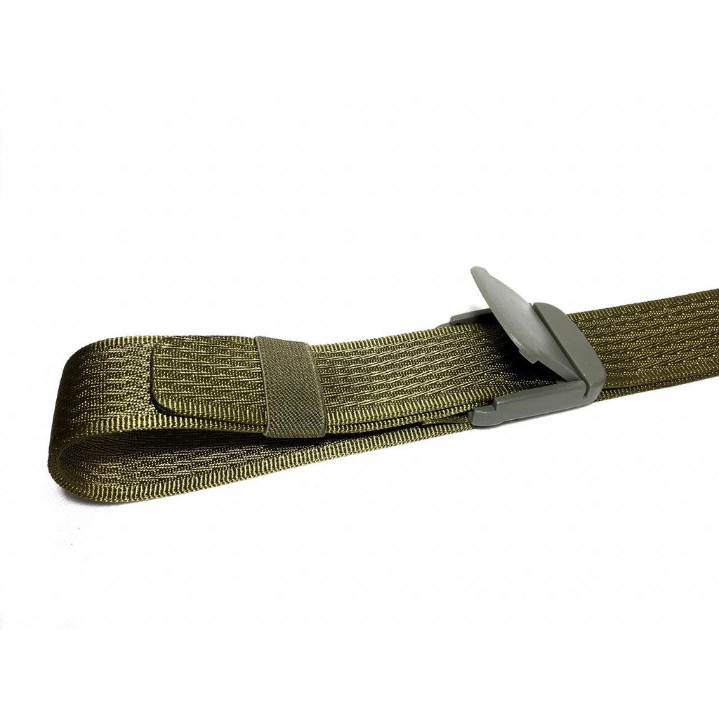 IKAT PINGGANG NYLON CANVAS / TACTICAL ARMY / ANTI METAL DETECTOR / CODE : DSN - D