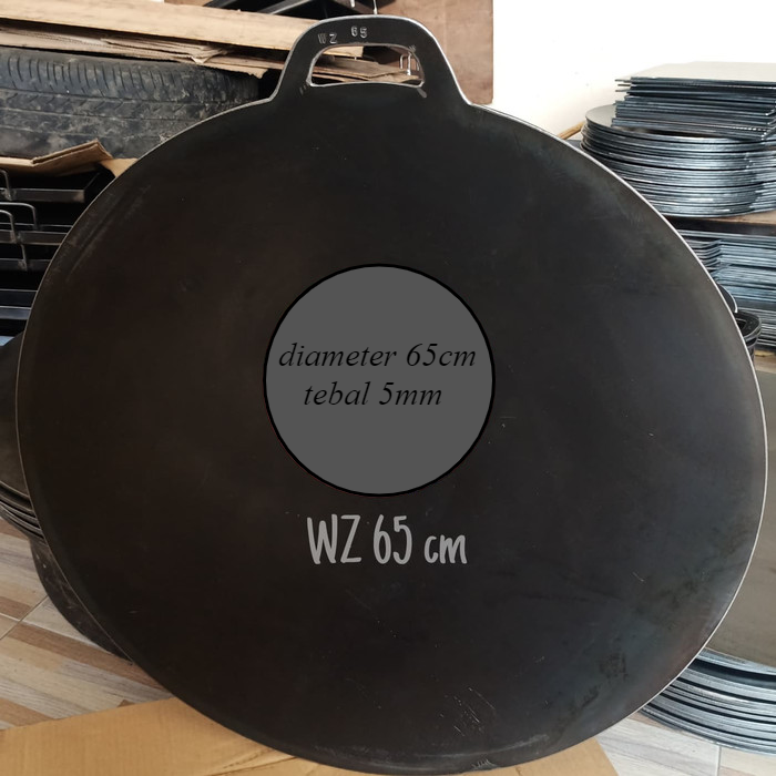 Plat Wajan Kuali Penggorengan Loyang Masak Martabak Telor Kebab 65 cm