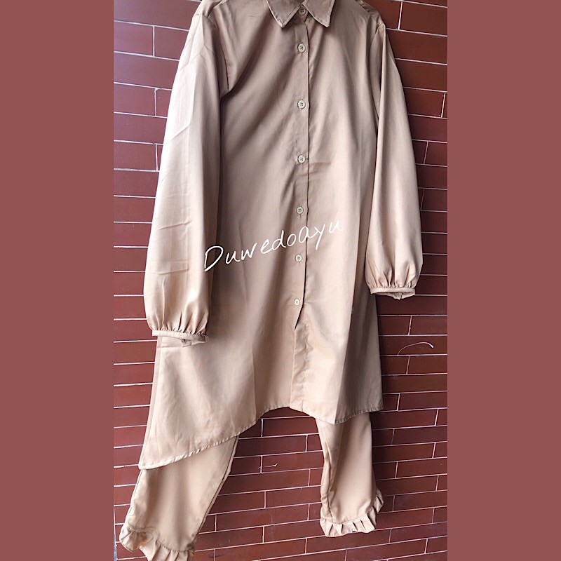 Setelan Wanita Tunik Celana