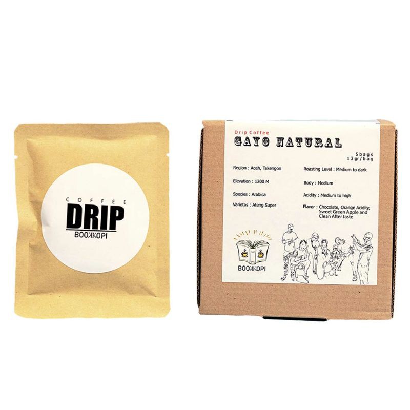 

Drip Coffee bag (Gayo dan Flores) Box Kecil