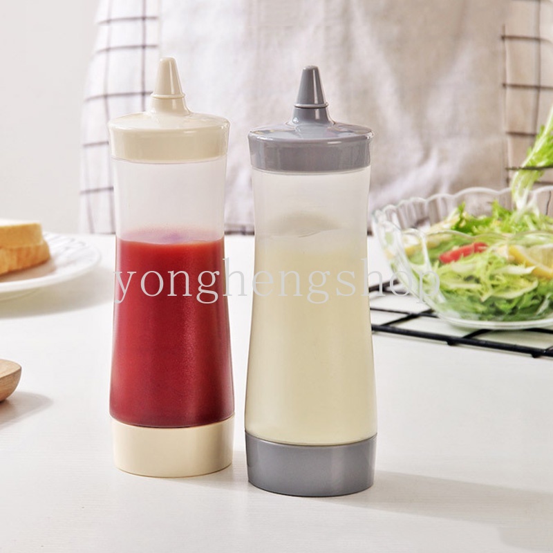 Botol Dispenser Saus / Minyak Zaitun / Mustard / Mayonnaise / Kecap Untuk Dapur