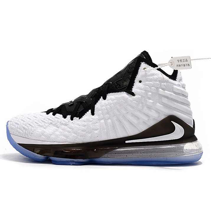 lebron white black shoes