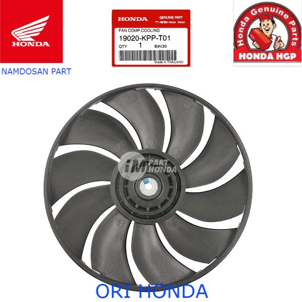 Ahm 19020-KPP-T01 Kipas Radiator Fan Comp Cooling Sonic Supra CB CBR 150 R Old LED K45A K45N K45G GT