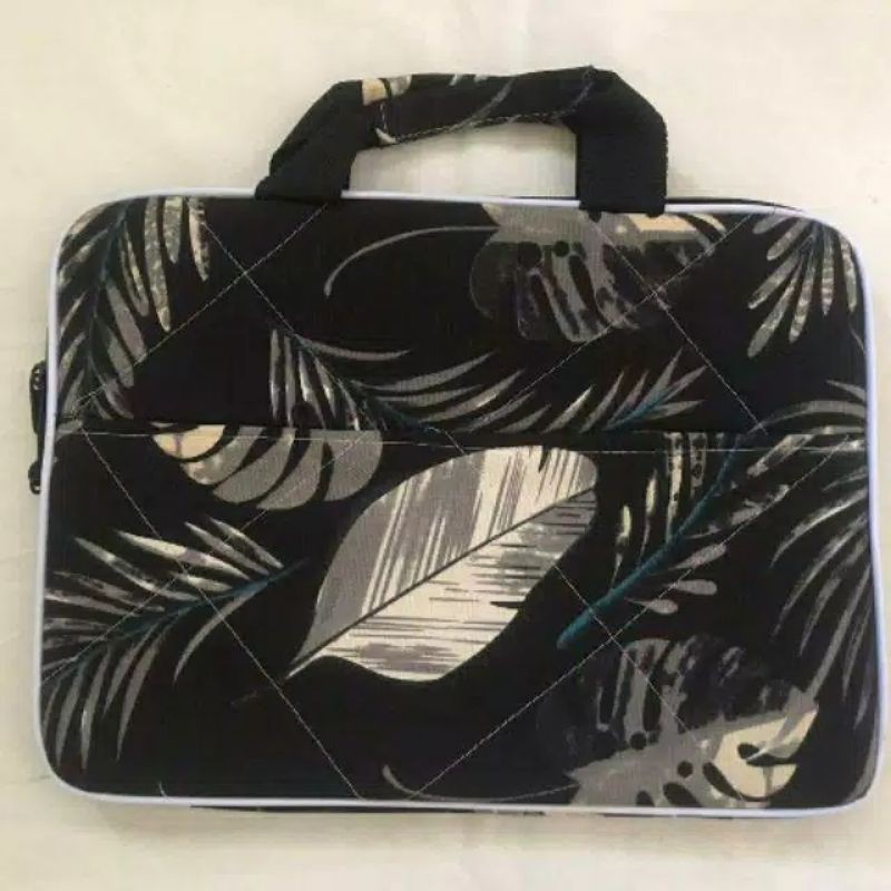 Laptop Kanvas Motif  Tas Laptop Kain Kanvas