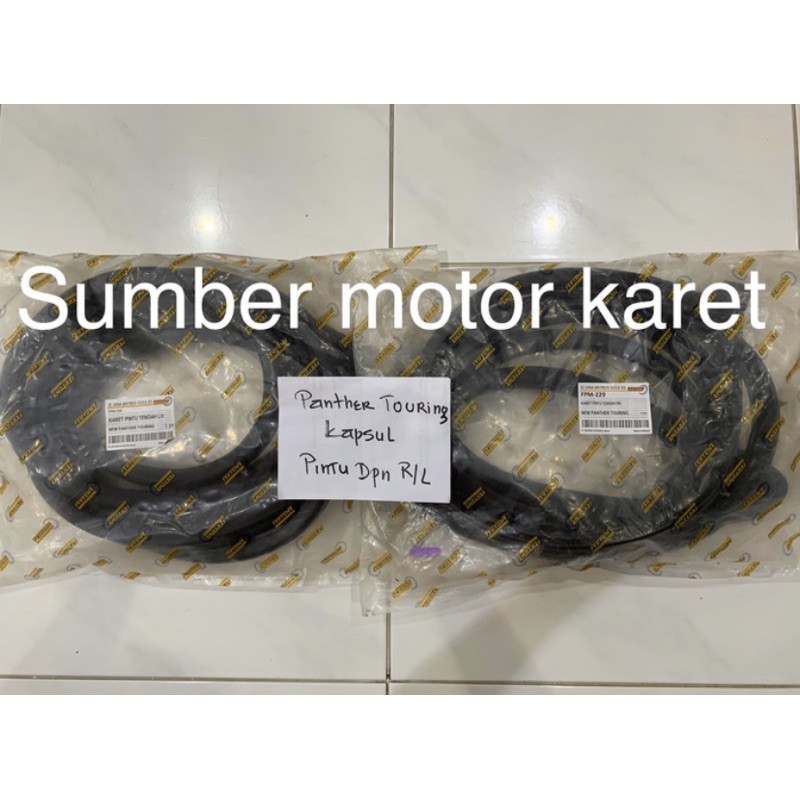 Paket karet pintu Isuzu Panther New Touring/Panther Kapsul (5 pintu)