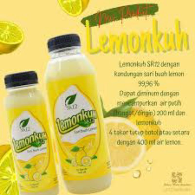 

LEMONKUH SR12 500ml BPOM ORIGINAL