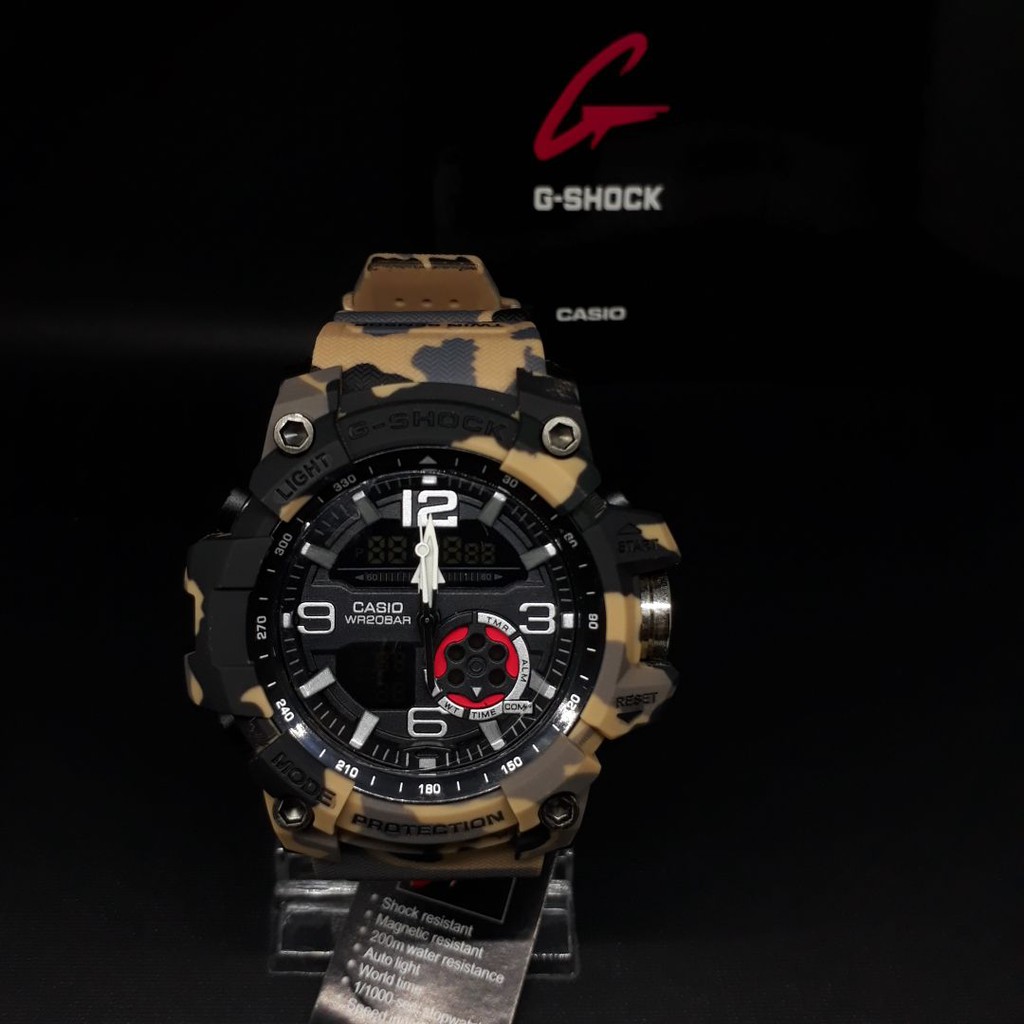JAM TANGAN PRIA G-SHOCK CASO GG 1000 LORENG ARMY