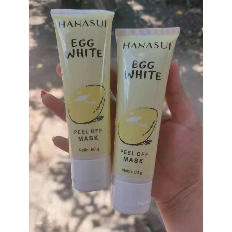 HANASUI EGG WHITE PEEL OFF MASK