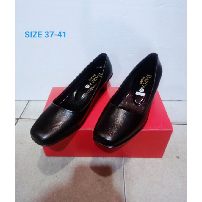 Sepatu pantofel cewek sepatu formal kerja dinas wanita hak 3 cm