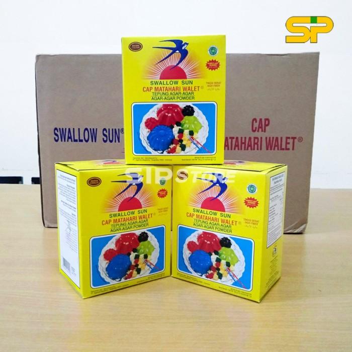 

Swallow Sun Tepung Agar-Agar "Coklat" 1 Box