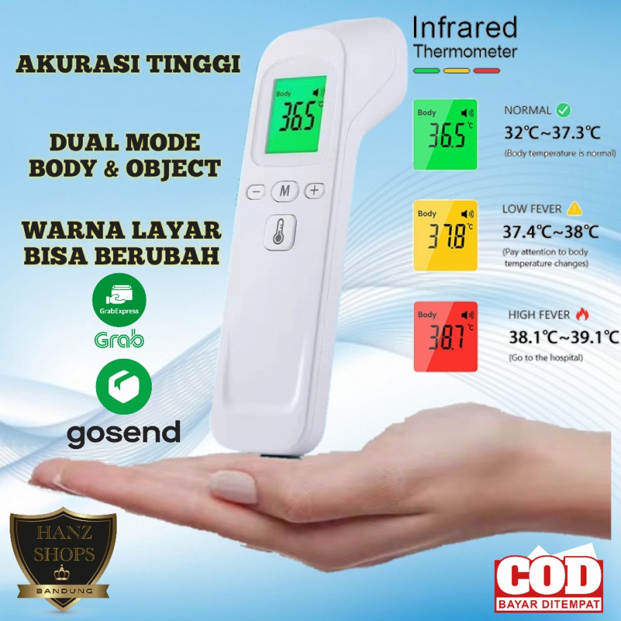 Thermometer non Contact Thermometer Suhu Badan