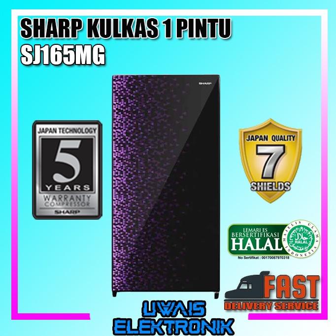 SHARP KULKAS 1 PINTU SJ165MG HEMAT2114