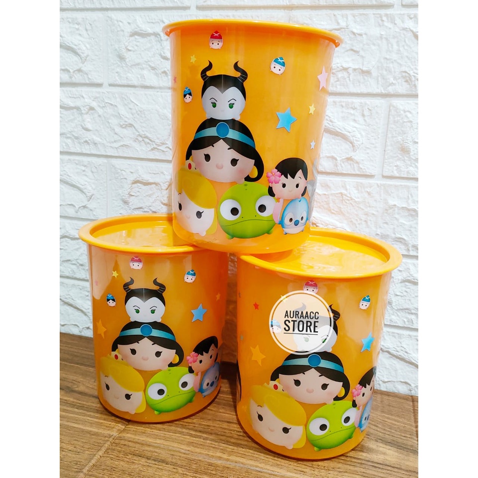 TERBARU 3PCS TOPLES CALISTA SERBAGUNA/ TOPLES MOTIF KARTUN ANAK/ BENTUK; BULAT/ TINGGI; 17CM/ LEBAR;