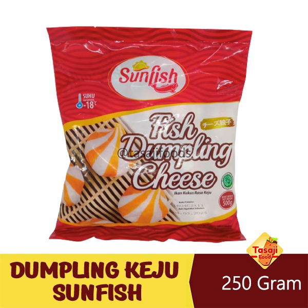 Dumpling Keju (Cheese dumpling) Cheese Fish Ball 500 Gram Sunfish