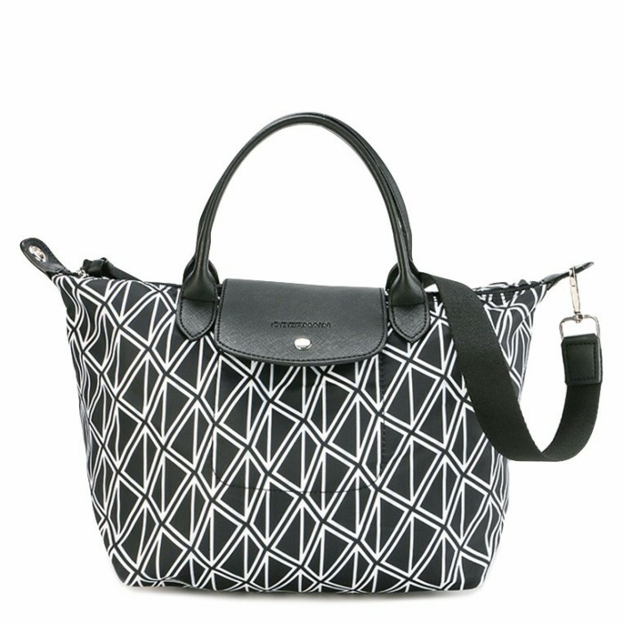 OBERMAIN - TOTE BAG WANITA ORIGINAL- WENDY - TOTE (S) - Black