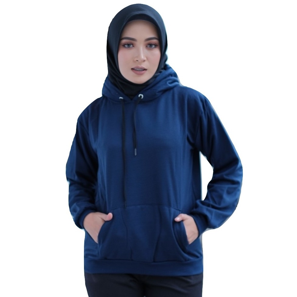 Sweater Wanita Sweater Polos Hodie Fleece