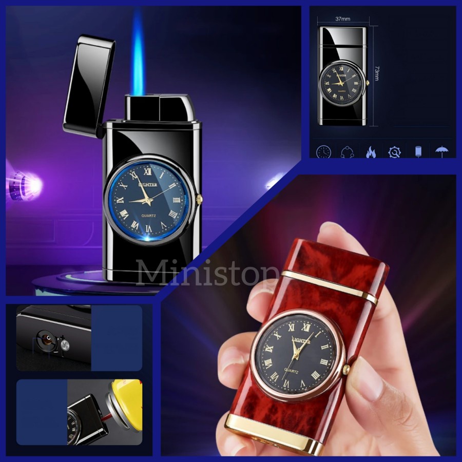 Korek Api Bara Mancis Korek Api KOREK JAM ELEGAN Lighter - Hight Quality - Korek Api Exclusive, Kore