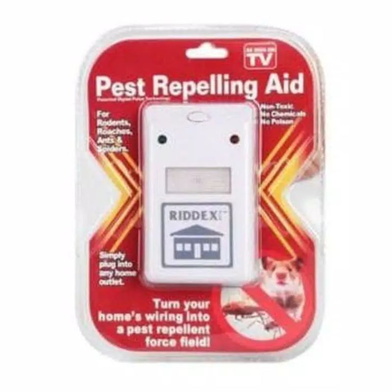 riddex plus pest repelling aid alat pengusir serangga tikus elektrik