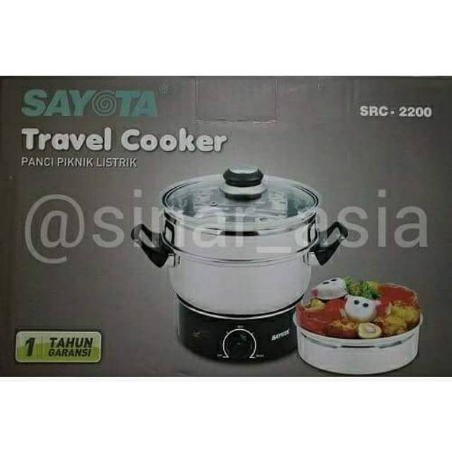 Travel Cooker Sayota SRC-2200 (Panci Piknik Listrik)