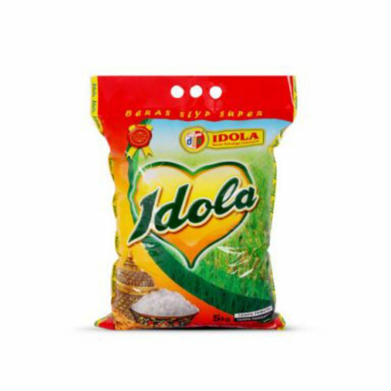 

BERAS PREMIUM IDOLA 5kg, 10kg, dan 20kg.