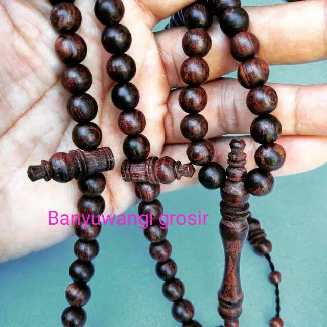 tasbih galih Bidara akar tunjang 8mm tasbih bidara arab tasbih kayu bidara arab