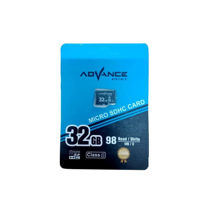 MICRO SDHC ADVANCE 8GB, 16GB, 32GB CLASS10 MEMORY CARD