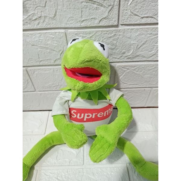 Kermit the Frog sesame street muppet plush/ boneka kermit kodok