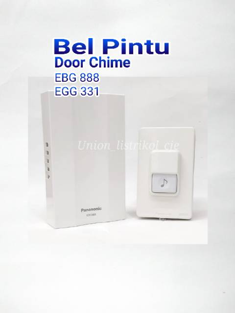 Bel Pintu/Door Chime Panasonic EBG888 EGG331 WaterProof