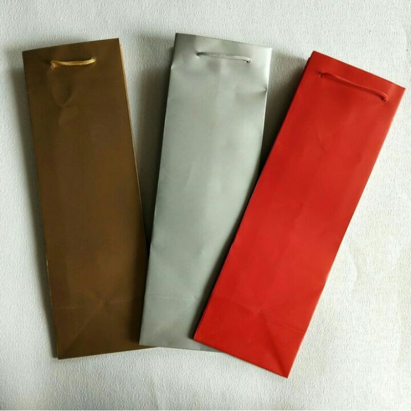 

Paperbag Polos Botol / Wine Doff