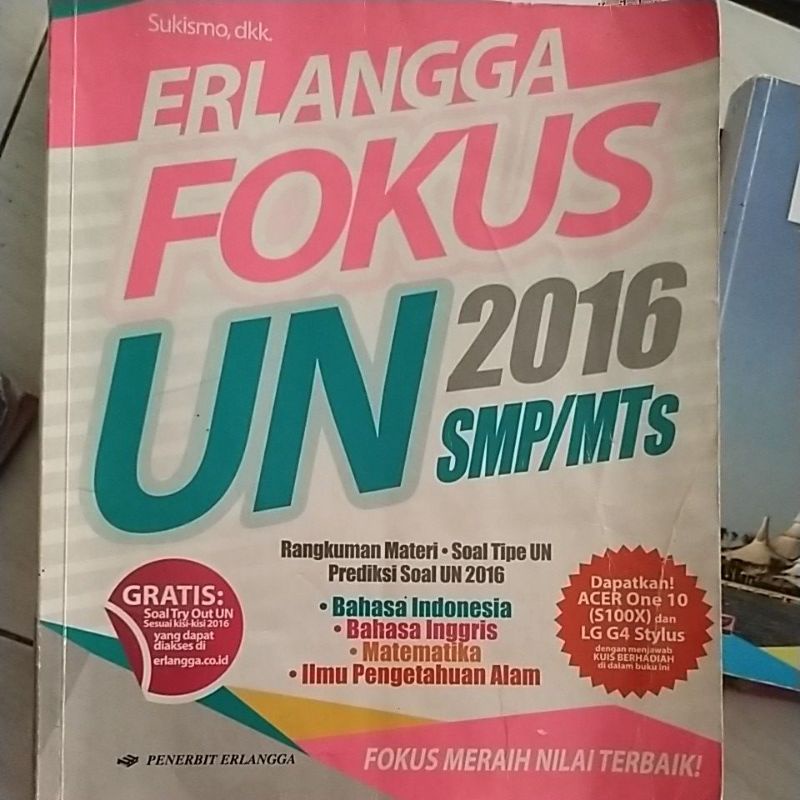 

Erlangga Fokus UN 2016 SMP/MTs