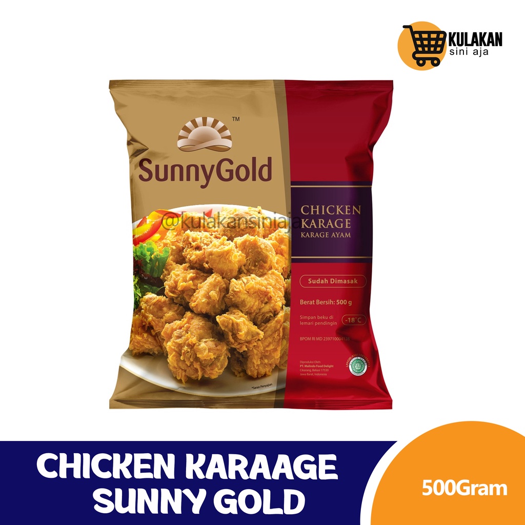 

Sunny Gold Chicken Karage 500gr