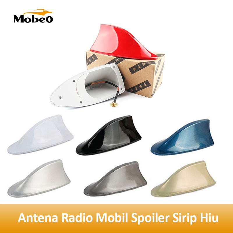 

Mobeo Antena Radio Mobil Sirip Hiu / Spoiler Mengurangi Gangguan Sinyal Saat Hujan