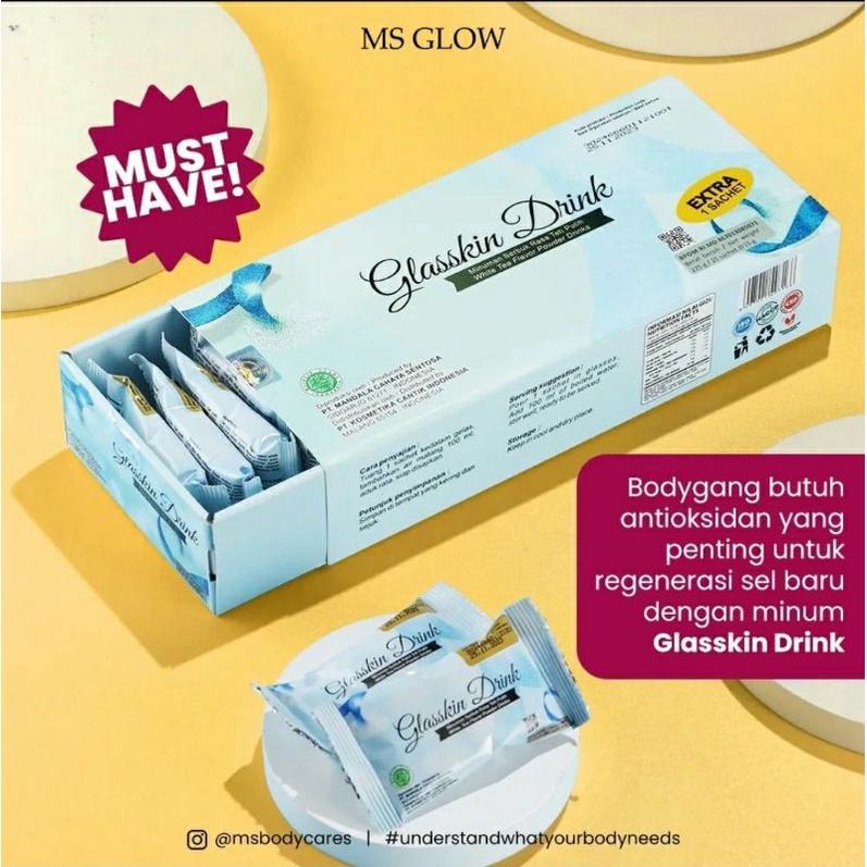 

Glasskin Drink msglow