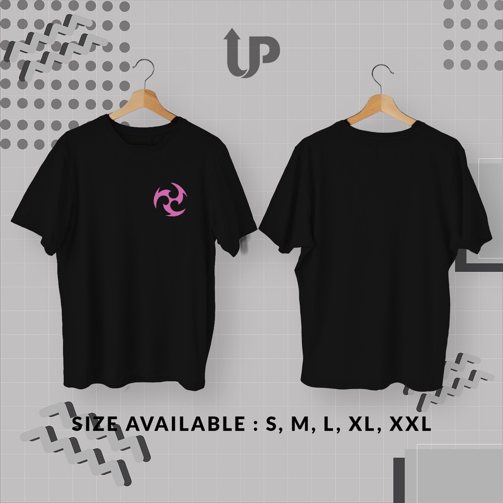 KAOS GENSHIN IMPACT / BAJU GENSHIN IMPACT / KAOS GENSHIN IMPACT LOGO ELEMENT "ELECTRO"