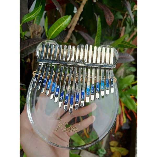 Kalimba acrylic KIMI M-10 ORI 17 keys