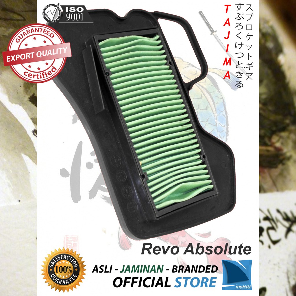 Saringan Hawa Honda Revo Absolute Filter Udara - Motorcycle Air Filter TAJIMA