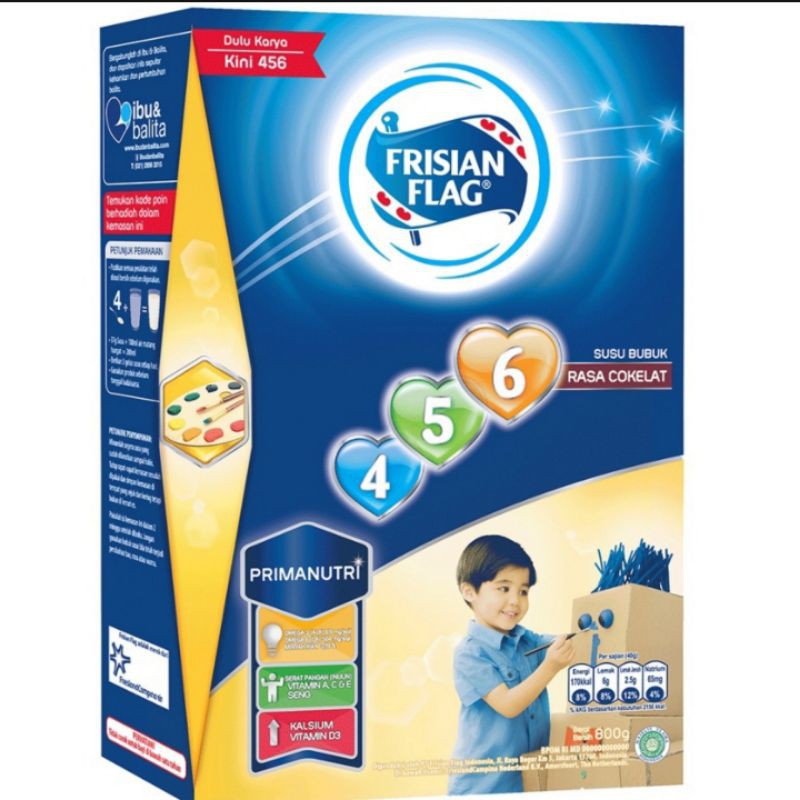 FRISIAN FLAG 456 COKLAT 800GR