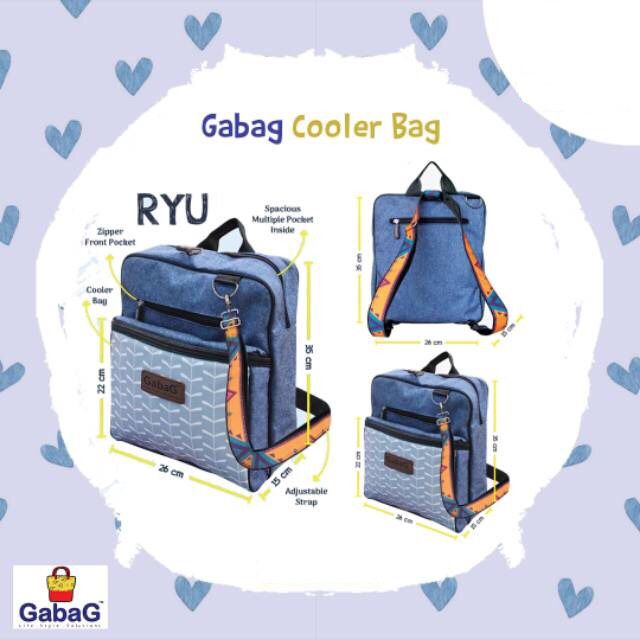 Gabag - Cooler Bag Ryu Backpack Series