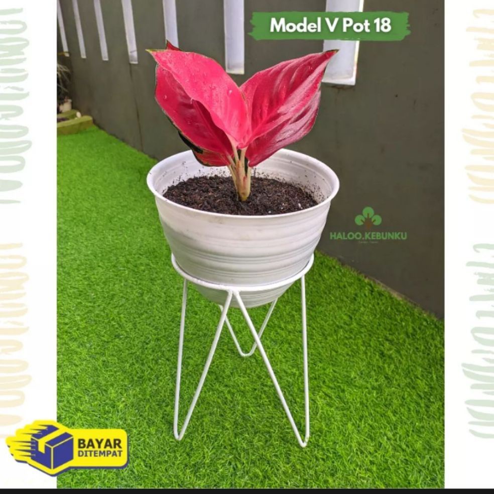 RAK POT / STANDING RAK POT MINIMALIS/RAK POT MURAH/RAK POT HIAS TANAMAM/RAK POT BUNGA BESI/RAK POT B